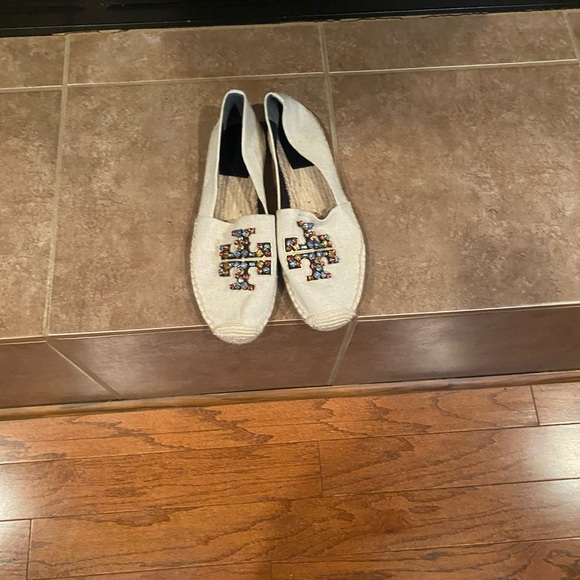 Tory Burch Multicolor Embellished Espadrilles - Picture 9 of 11